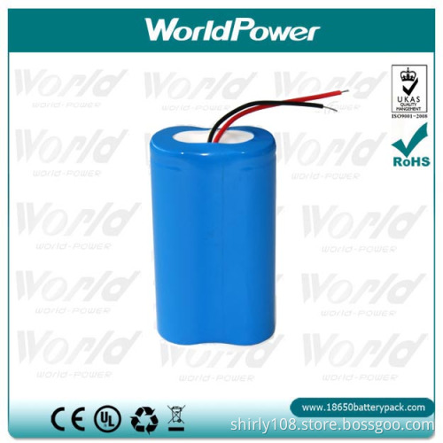 1S2P light weight battery 3.7V 5200mah lithium battery for s